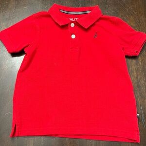 Nautica Kids Red Polo